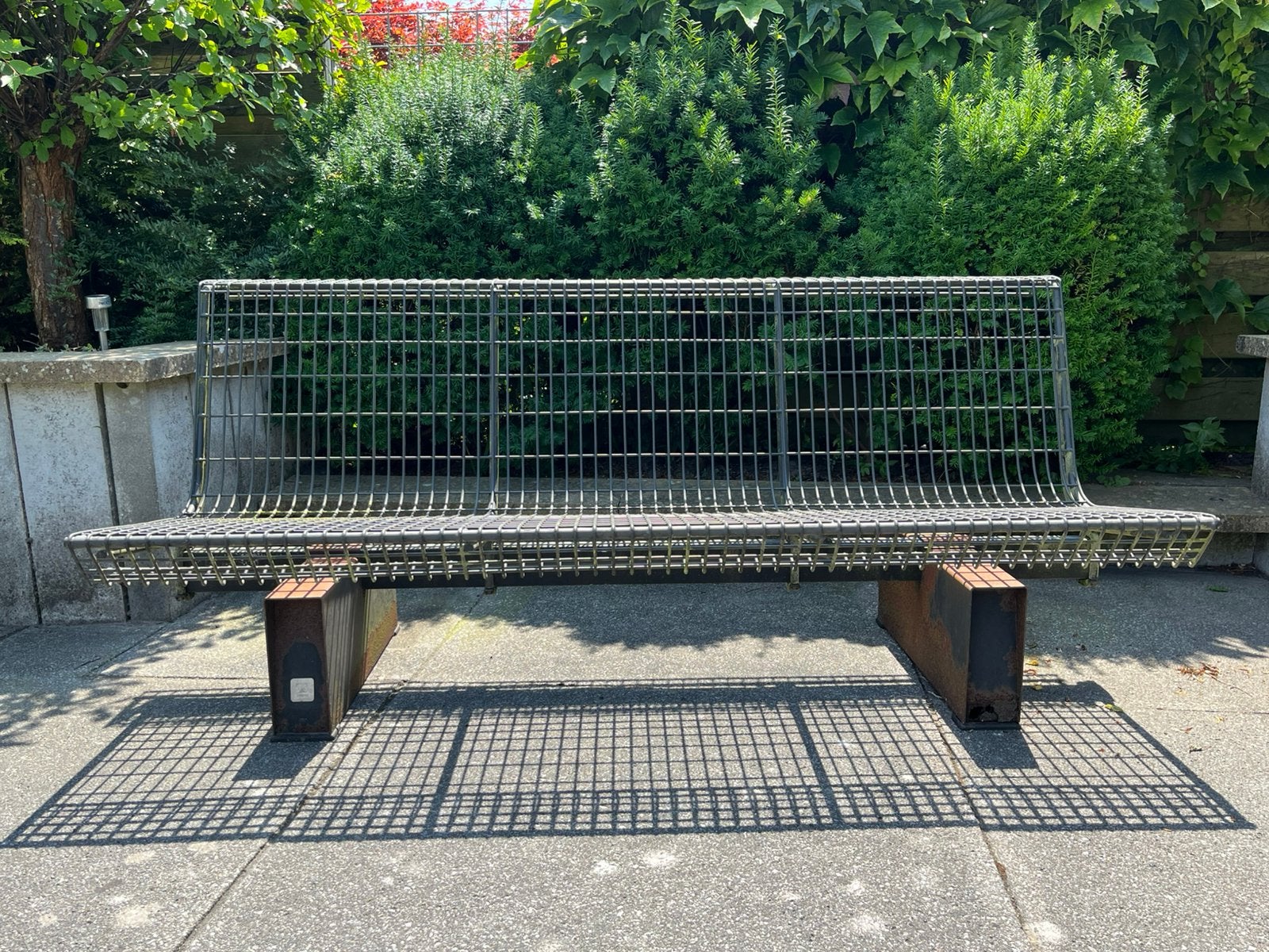 Zeldzame vintage Tecno disignbank, Ophalen, Gebruikt, 150 tot 200 cm, Driepersoons
