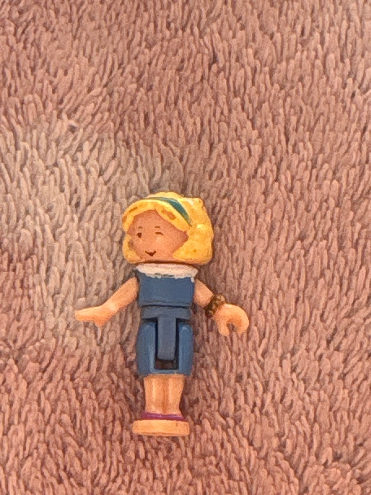 Vintage Polly Pocket poppetje, Ophalen of Verzenden, Gebruikt, Overige typen
