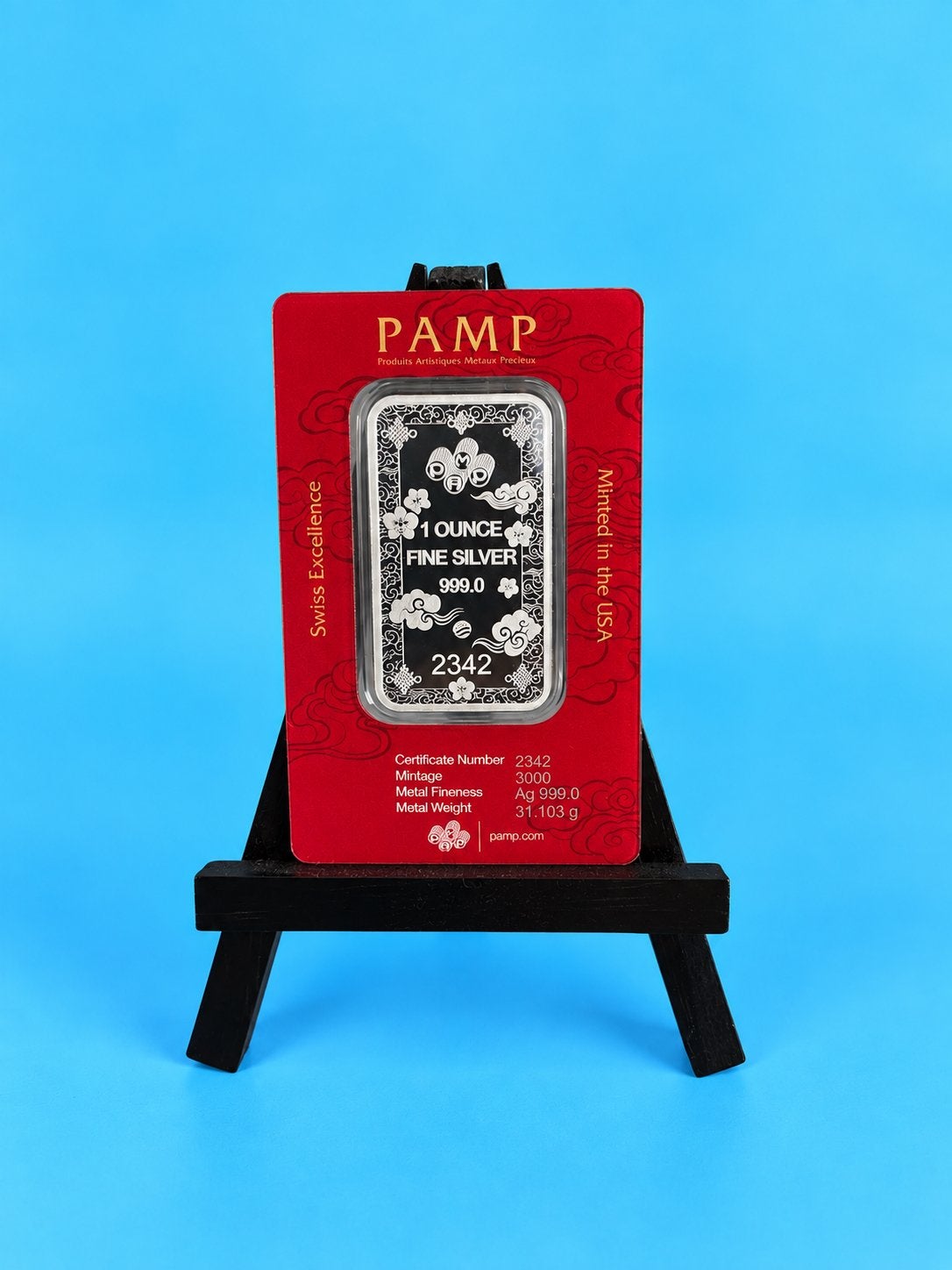 PAMP Suisse🇨🇭Lucky Cat Maneki Neko 1 oz Zilver, Ophalen of Verzenden, Zilver