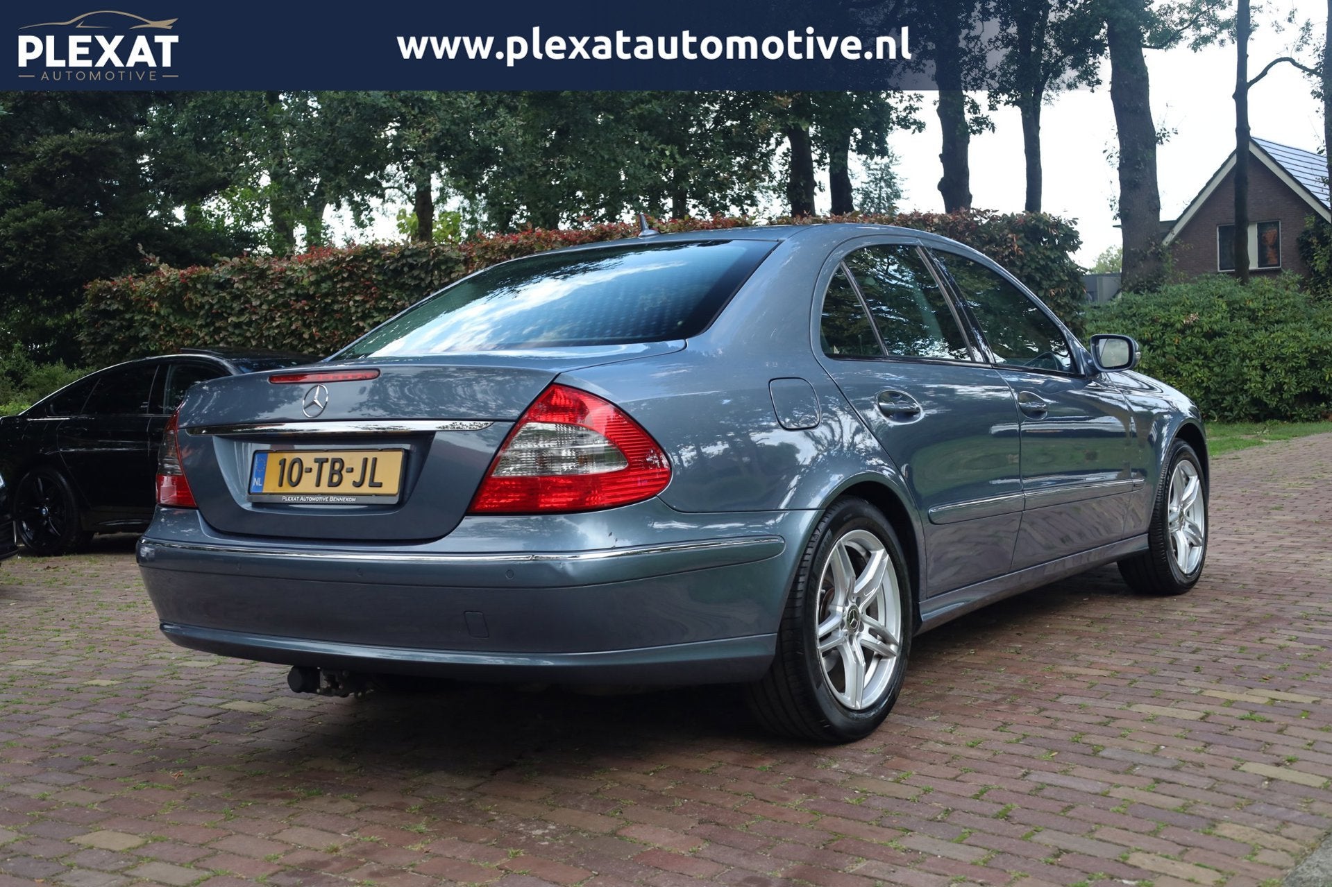 Mercedes-Benz E-klasse 280 Elegance Aut. | Facelift | Keurig, Auto's, Automaat, Gebruikt, Zwart, Blauw