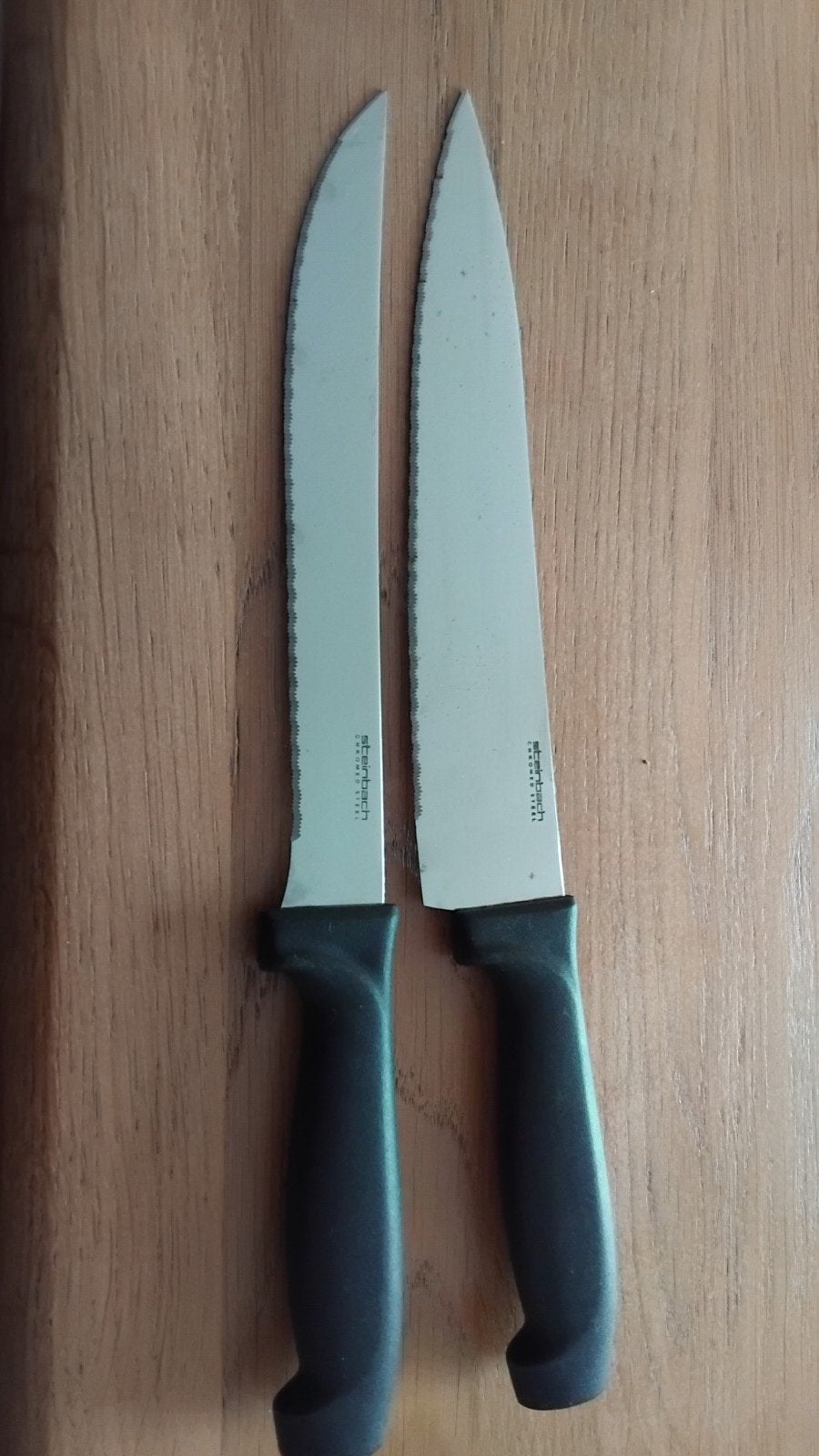 2 messen steinbach, Huis en Inrichting, Gebruikt, Los bestek, Keukenmes, Ophalen of Verzenden