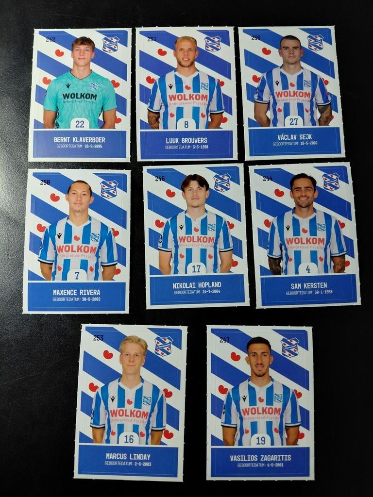 Sc heerenveen (stickers), Ophalen of Verzenden, Nieuw, Overige binnenlandse clubs, Poster, Plaatje of Sticker