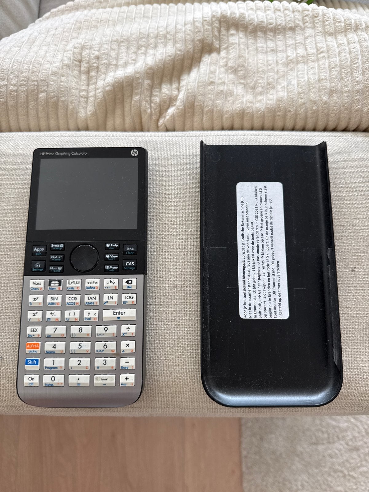 HP prime Grafische rekenmachine, Diversen, Ophalen of Verzenden, Grafische rekenmachine, Zo goed als nieuw