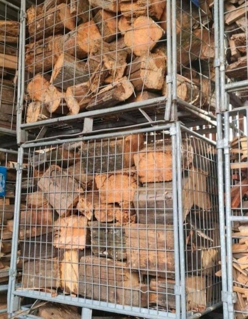Stookhout, droog oud eiken of zachthout, Tuin en Terras, Haardhout, 3 tot 6 m³, Ophalen, Overige houtsoorten, Blokken