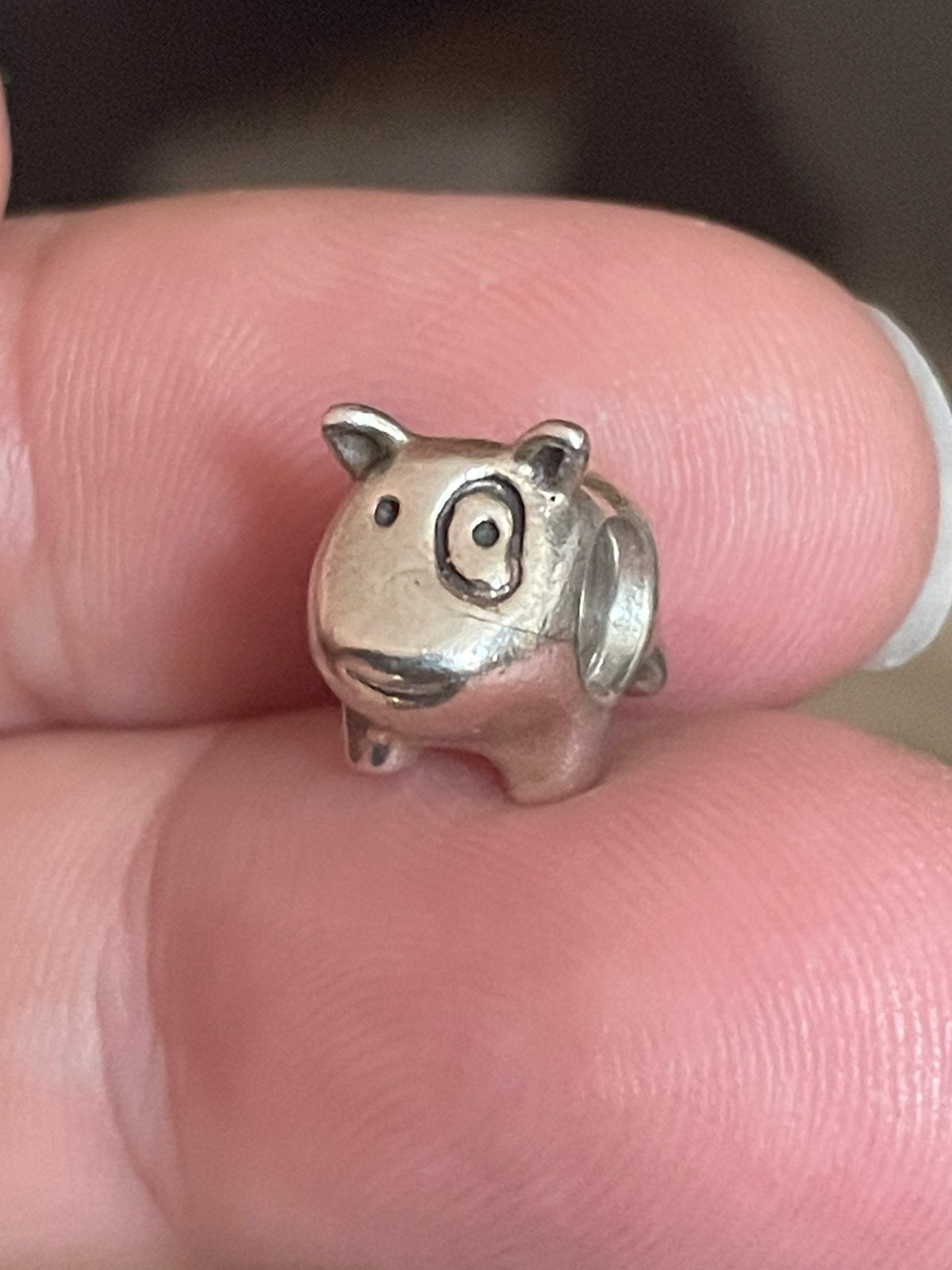 Pandora bulldog retired, Ophalen of Verzenden, Zo goed als nieuw, Trollbeads, Nvt