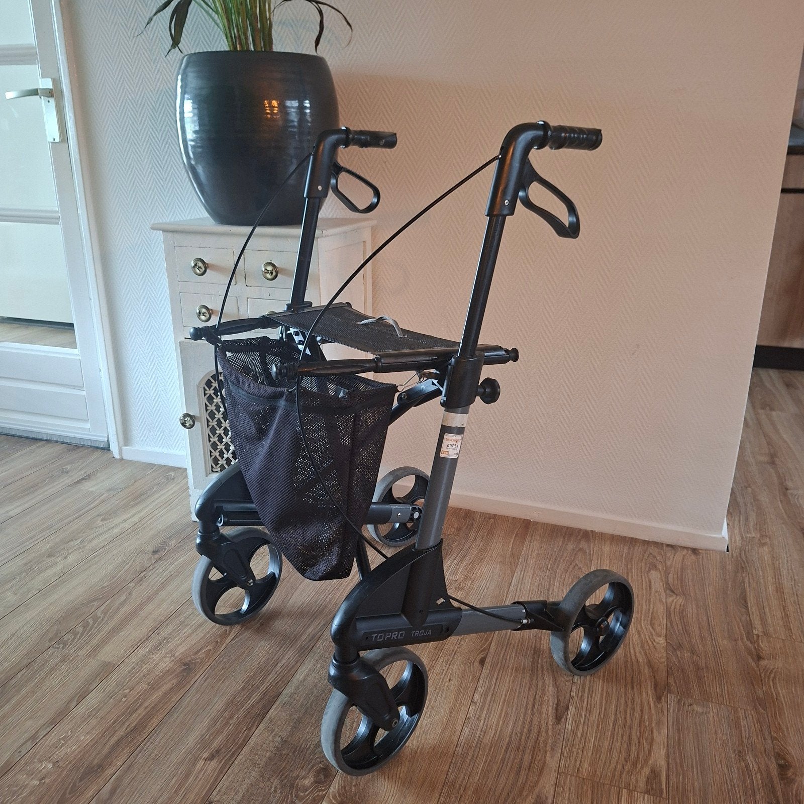 Rollator Topro Troja maat M, Ophalen