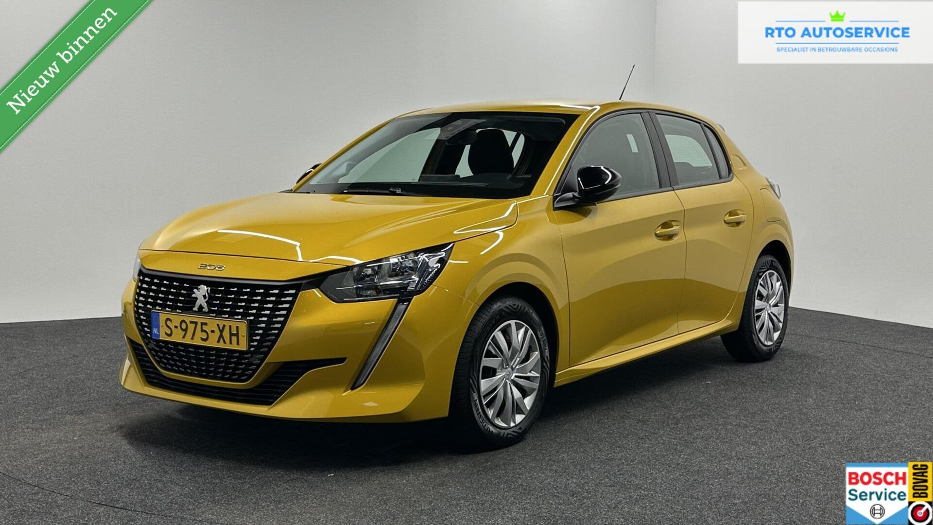 Peugeot 208 1.2 PureTech Active CARPLAY CRUISE DAB., Auto's, Voorwielaandrijving, Stof, 1199 cc, Met garantie (alle)