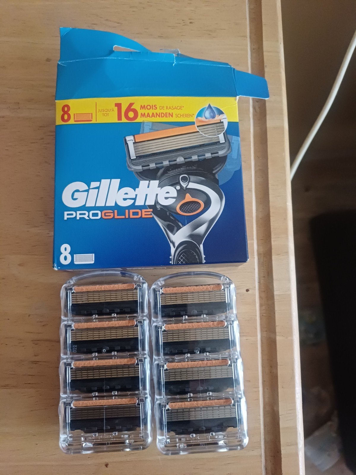 Gillette ProGlide Scheermesjes - 8 stuks, Ophalen of Verzenden, Nieuw, Scheren en Epileren