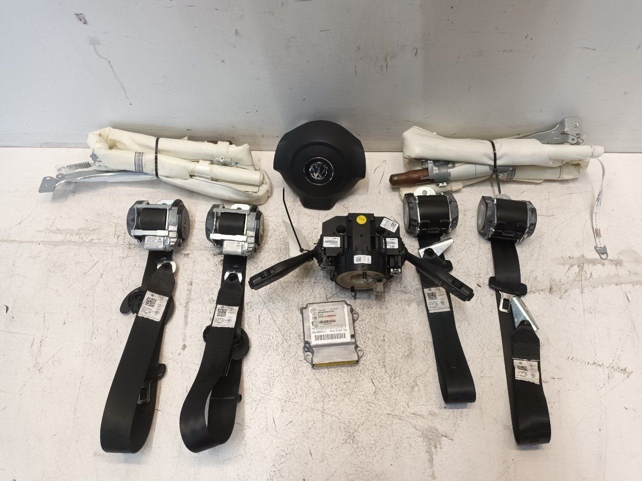 Airbag set Volkswagen Golf, Auto-onderdelen, Dashboard en Schakelaars, Onderdelen@venauto.nl, Van der Ven Autorecycling B.V., Gebruikt