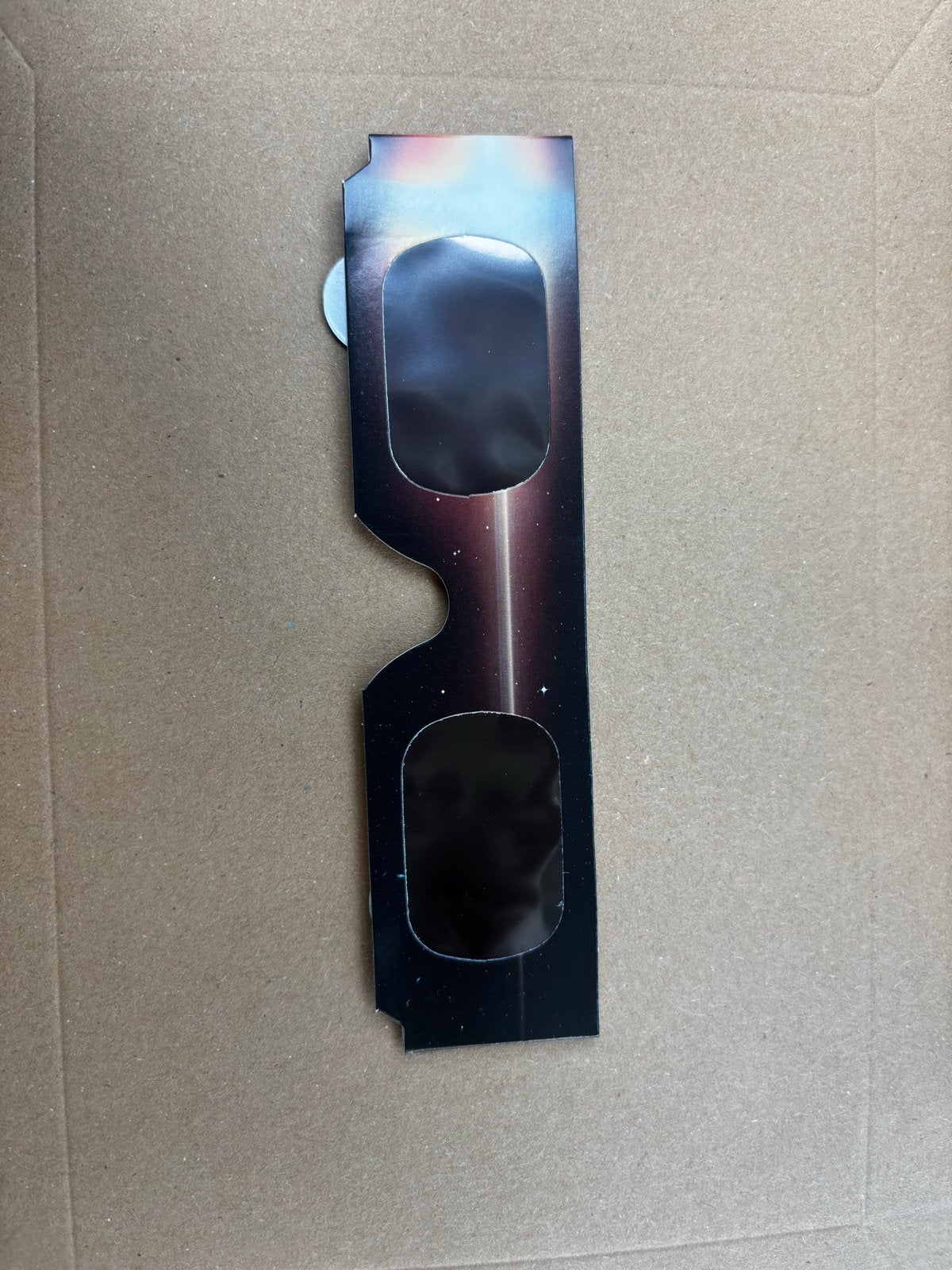 eclipse brillen, Ophalen