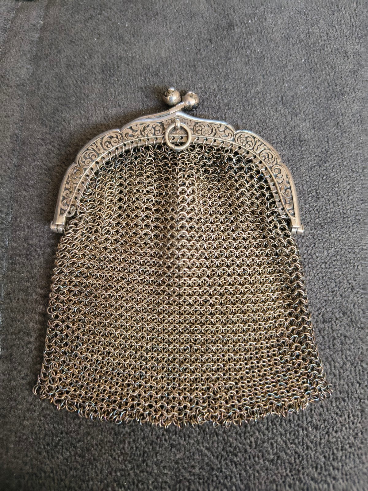zilveren beugeltasje, Ophalen of Verzenden, Zilver