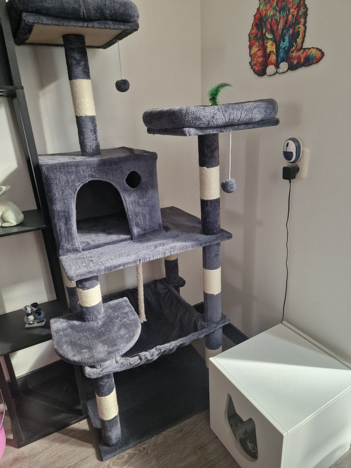 katten klimpaal, Ophalen, Zo goed als nieuw