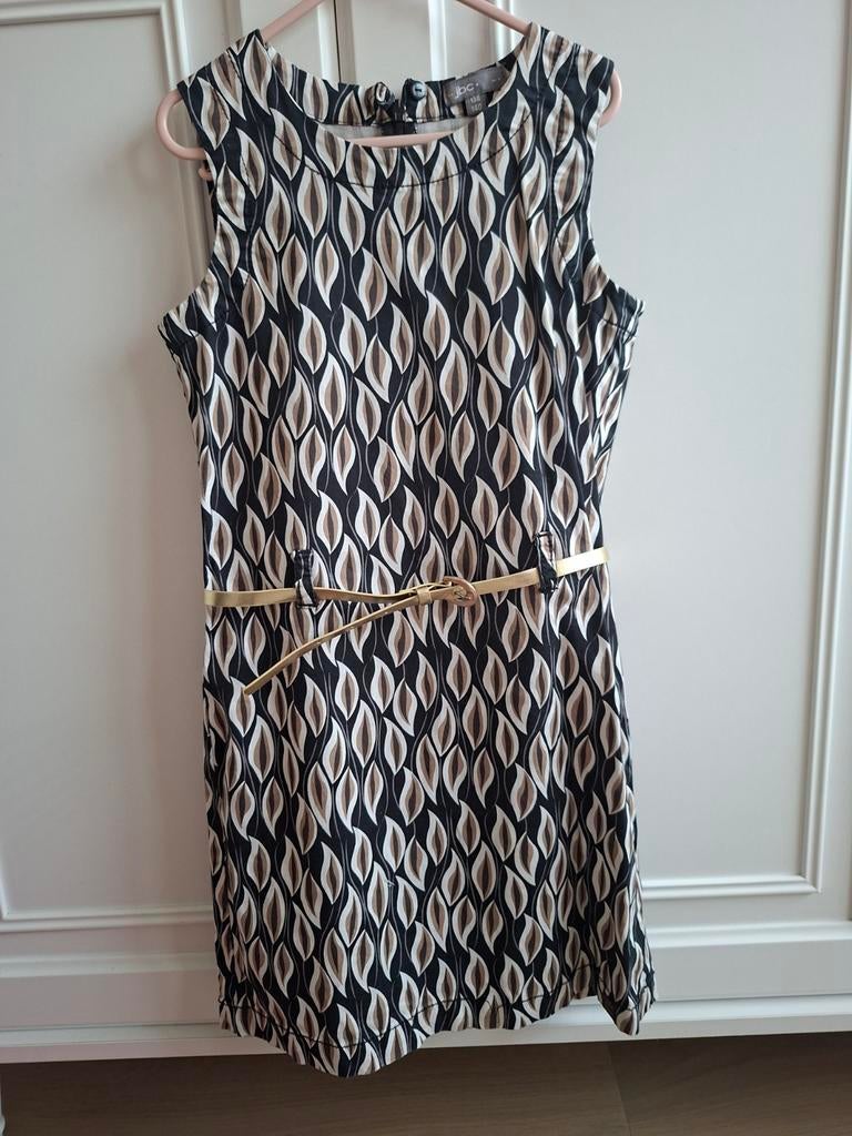 JBC Jurk met print en riempje - Maat 134/140, Ophalen of Verzenden, Maat 34 (XS) of kleiner, Gedragen, Boven de knie