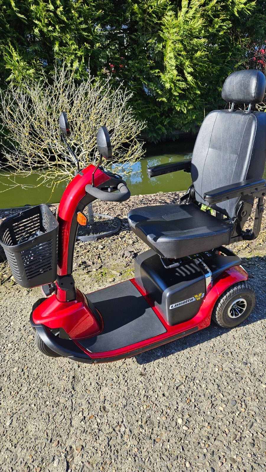 Pride Lunetta Victory scootmobiel met nieuwe accu's, Diversen, Ophalen, Inklapbaar, Zo goed als nieuw, Elektrische rolstoel
