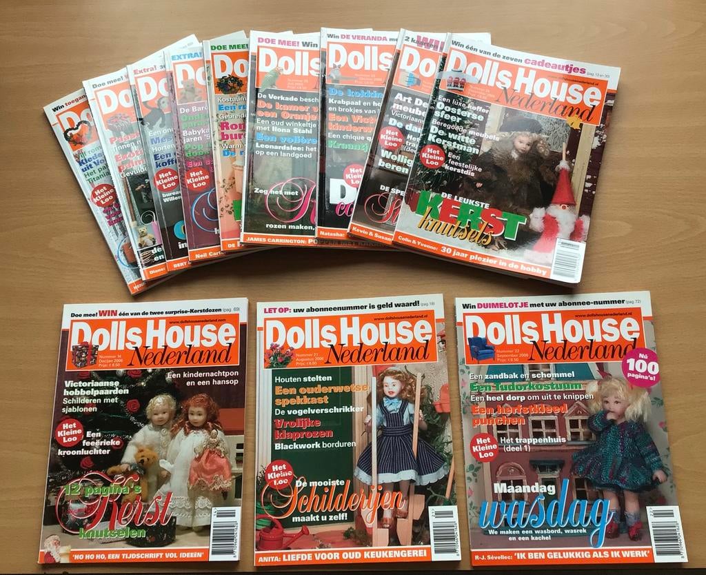 12x Dolls House Nederland - Complete jaargang 2006, Verzamelen, Ophalen of Verzenden, Zo goed als nieuw, Overige typen