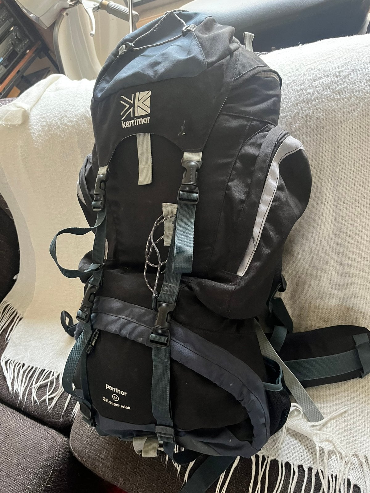 Top rugzak, merk Karimor, 65 liter model, Ophalen of Verzenden, Gebruikt, Rugzak