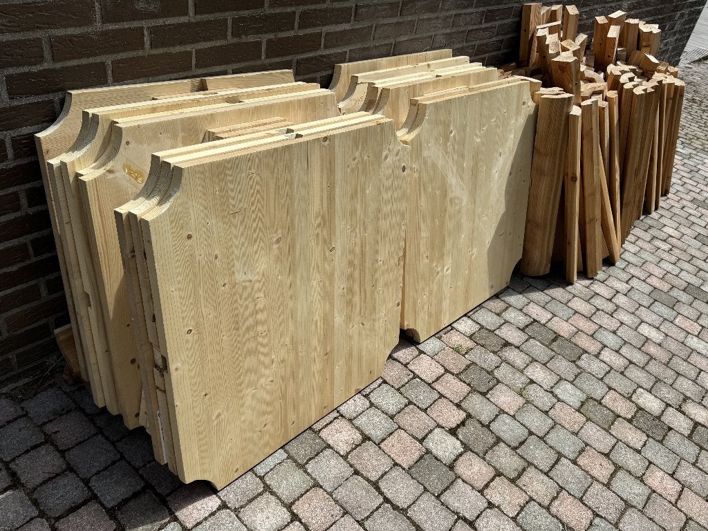 Legplanken tafelbladen vuren of grenen GRATIS op te halen, Doe-het-zelf en Verbouw, Hout en Planken, Ophalen, Gebruikt, 25 tot 50 mm