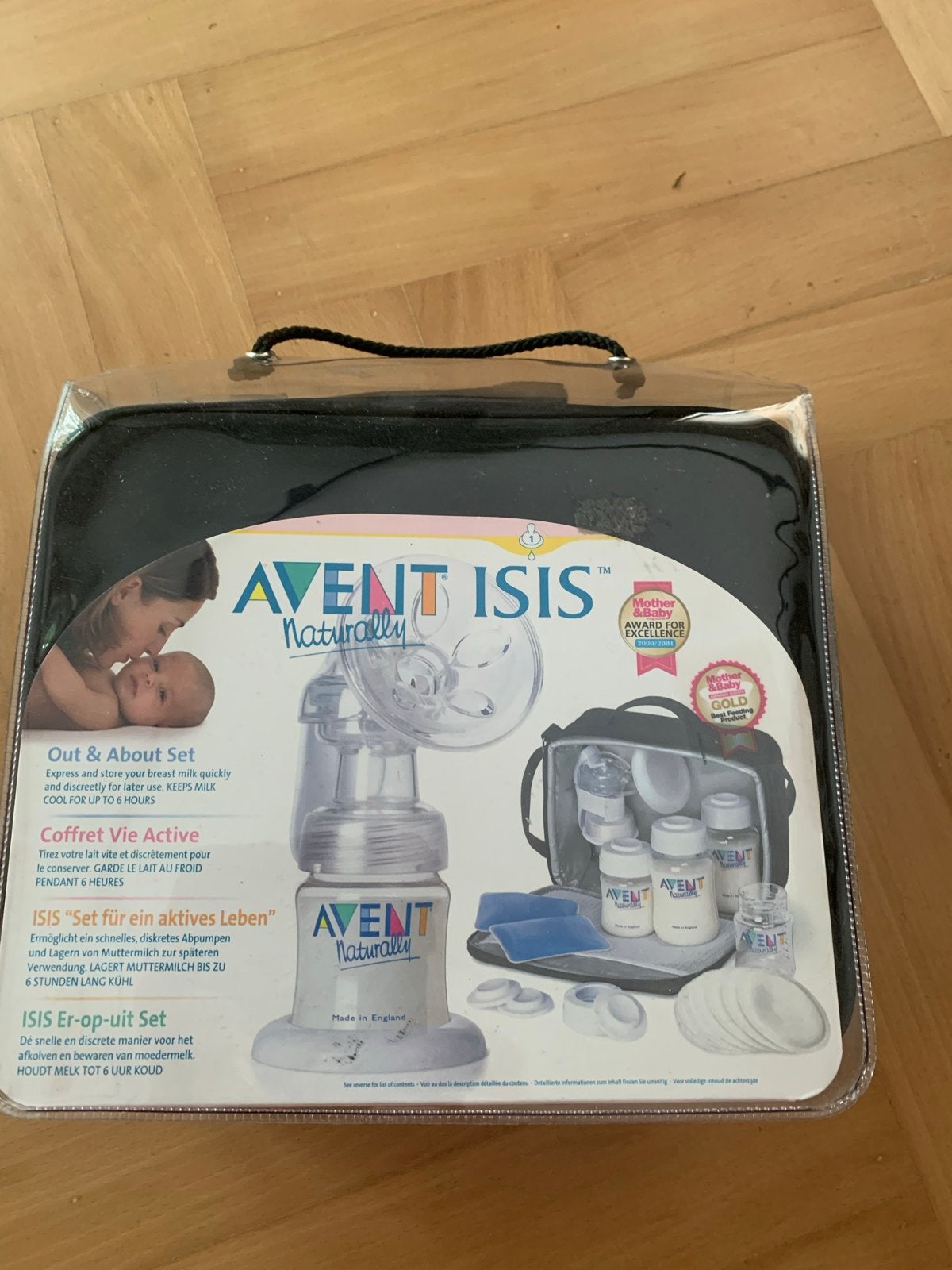 Philips Avent ISIS borstkolf met koeltas (exclusief flesjes), Gebruikt, Borstkolf, Draagbaar, Philips Avent