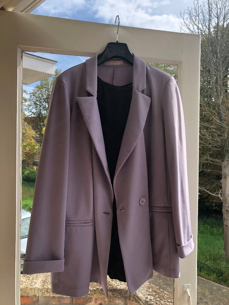 Studio Anneloes mooi travel jersey jasje L/M ZGAN, Verzenden, Maat 42/44 (L), Zo goed als nieuw, Jasje
