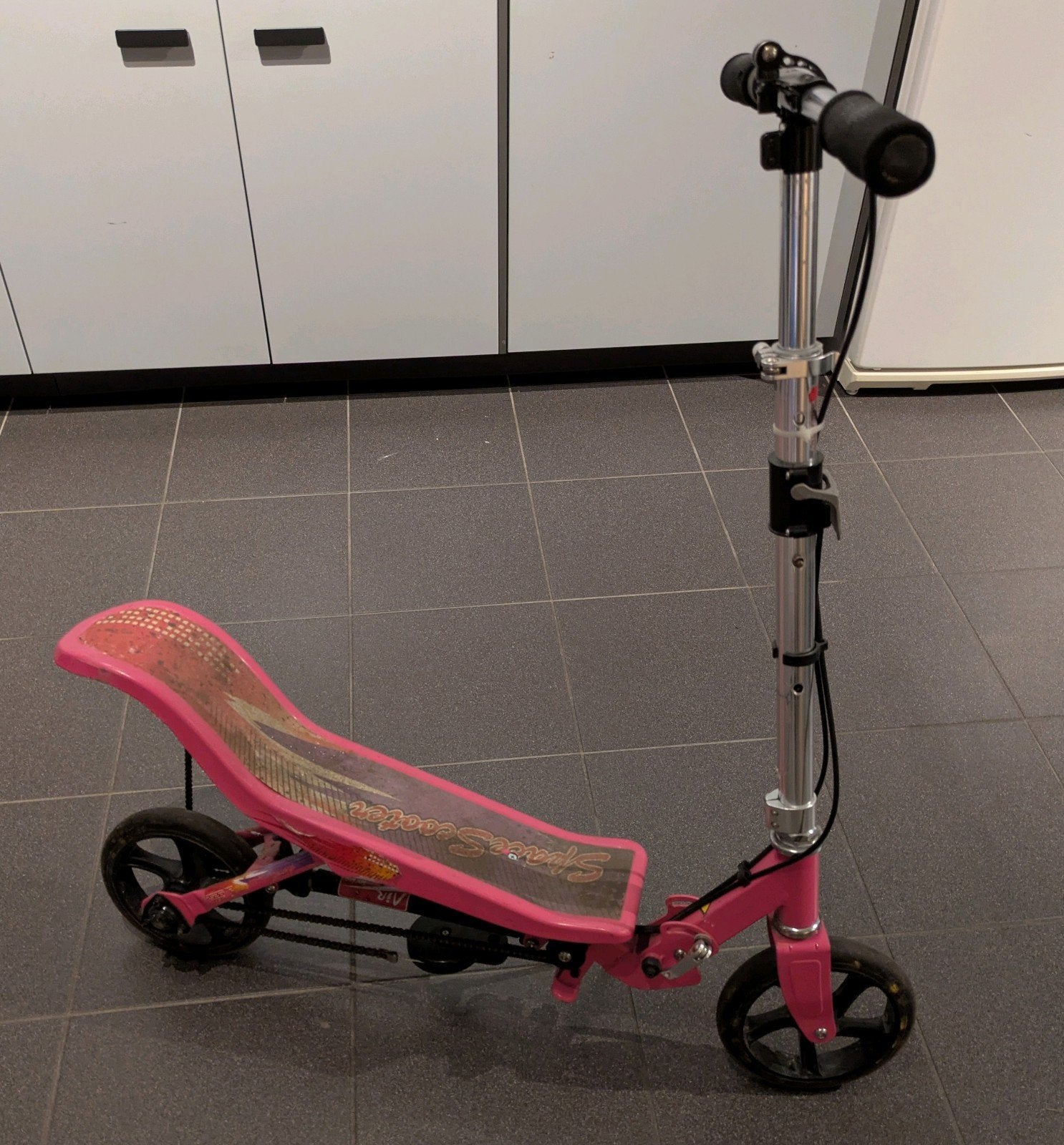 Roze Space Scooter X590 - Gebruikt, maar in goede staat, Fietsen en Brommers, Ophalen of Verzenden, Gebruikt, Overige typen, Space Scooter