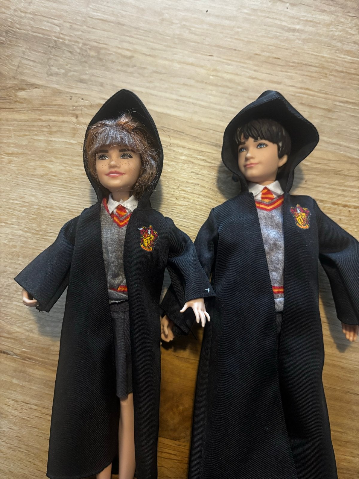 Harry Potter en Hermelien Griffel poppen, Verzamelen, Ophalen of Verzenden, Zo goed als nieuw, Actiefiguurtje