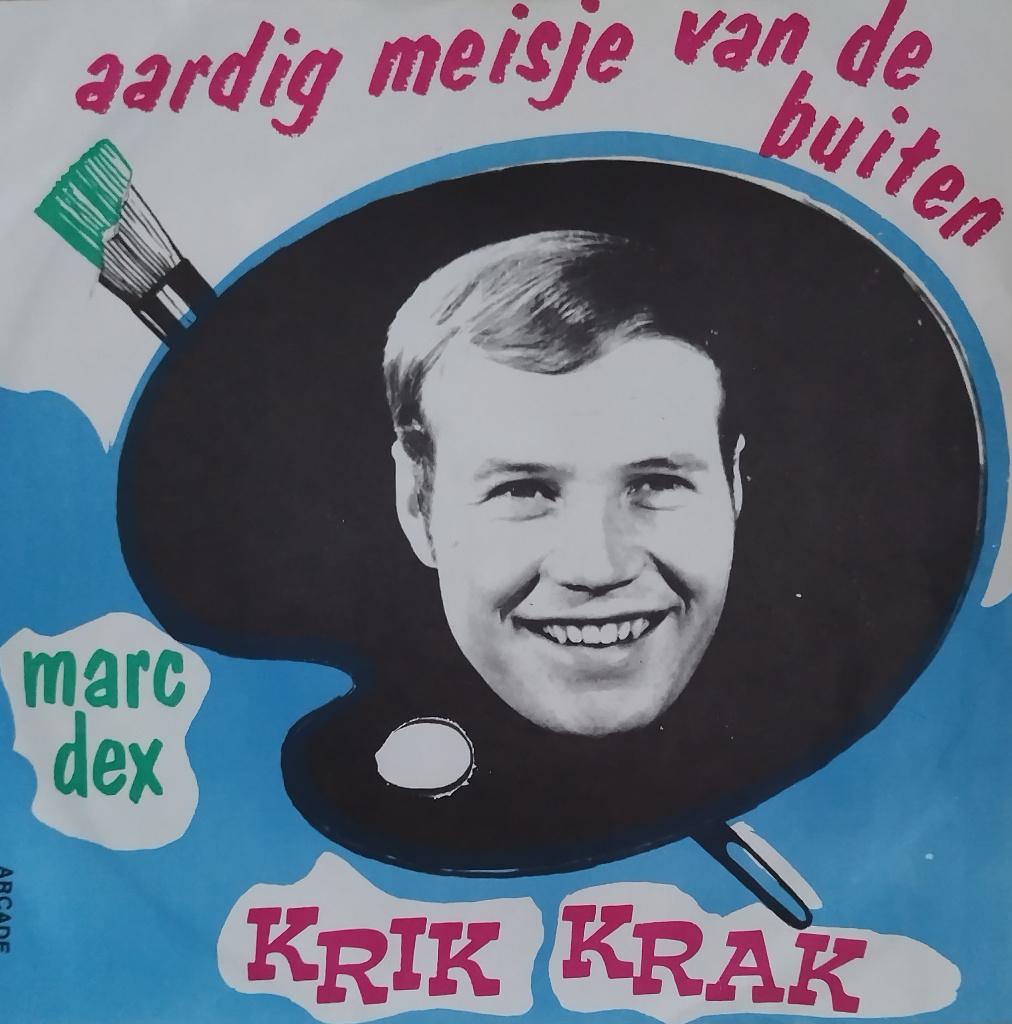 Marc Dex - Aardig meisje van de buiten, Fotohoes, Verzenden, Zo goed als nieuw, Nederlandstalig