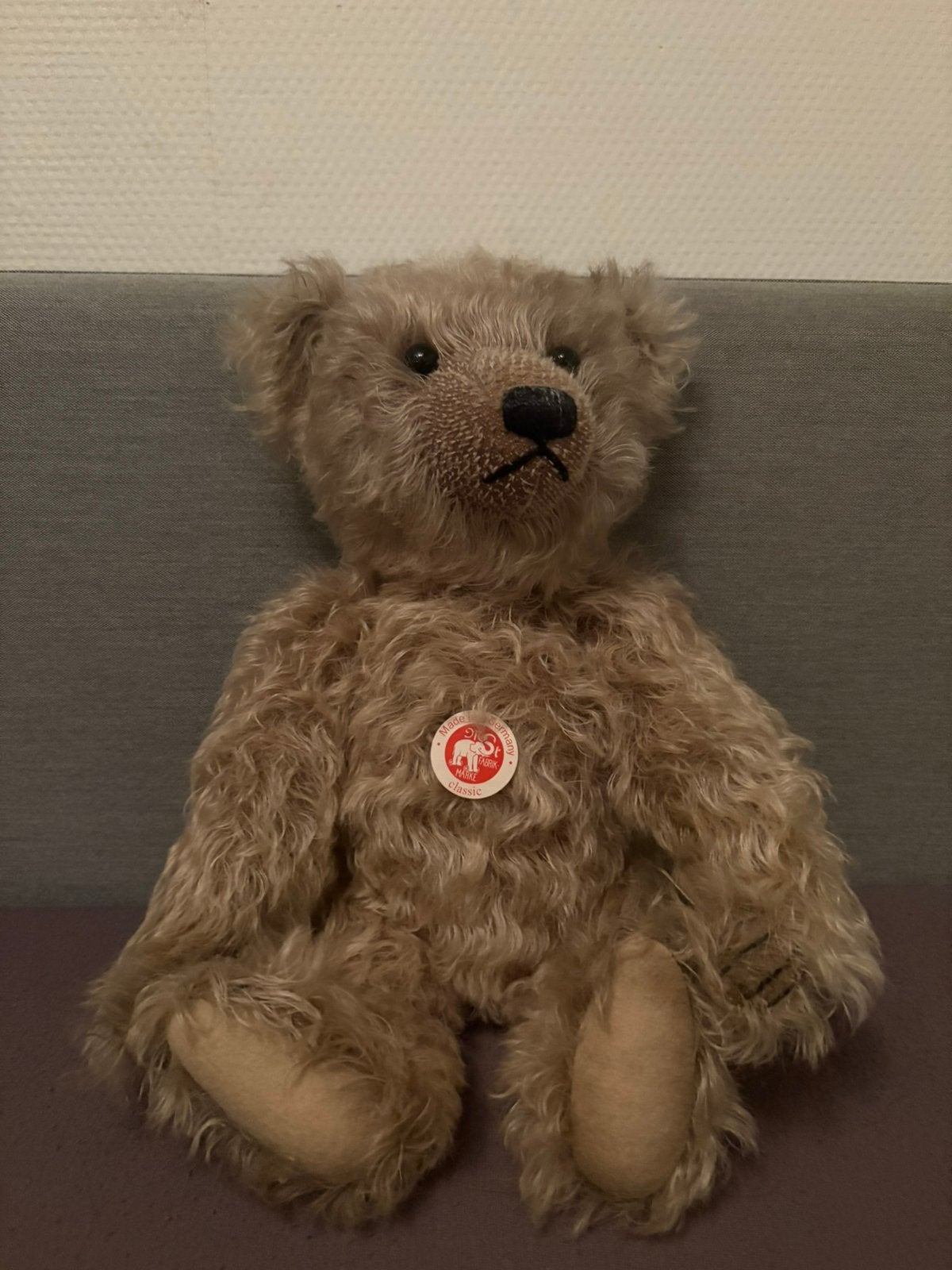 Steiff beer, Ophalen of Verzenden, Zo goed als nieuw, Stoffen beer, Steiff