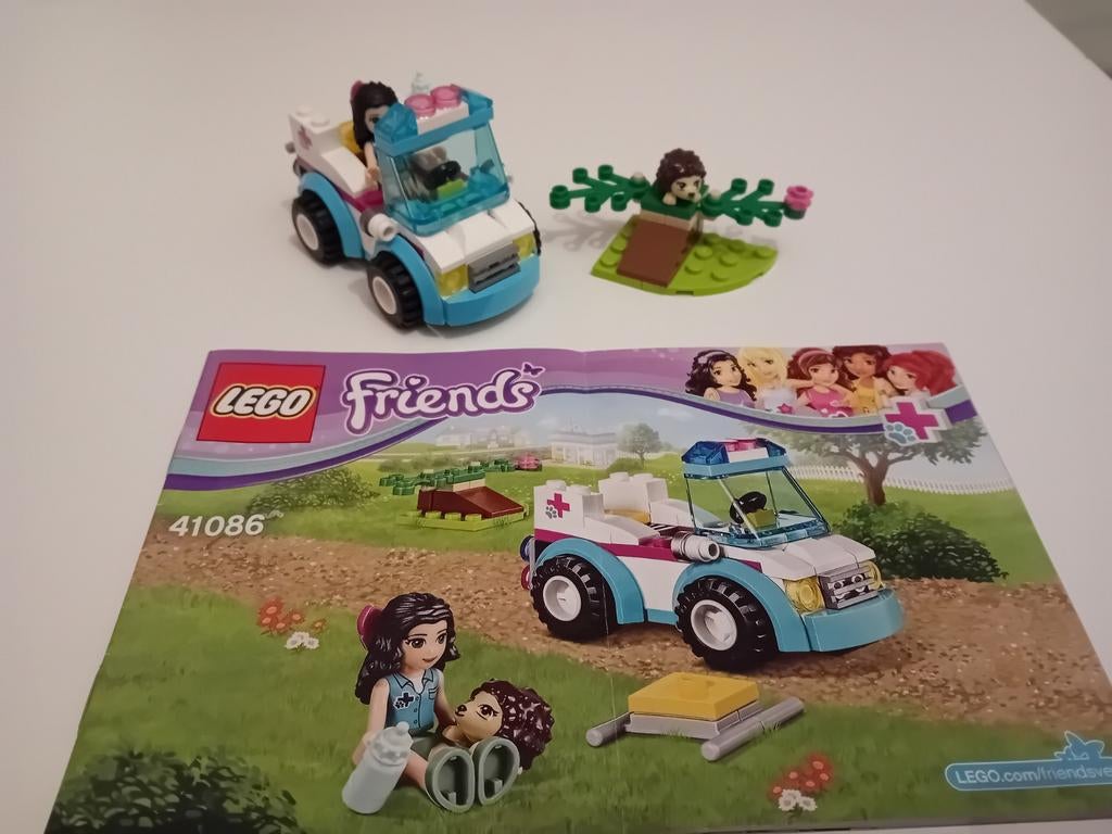 Lego Friends Dierenambulance 41086, Kinderen en Baby's, Speelgoed | Duplo en Lego, Zo goed als nieuw, Lego, Complete set, Compleet