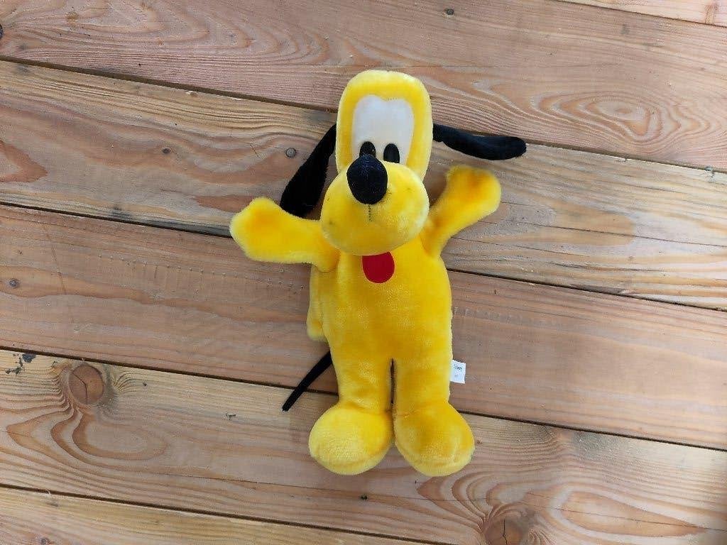 Pluto handpop uit Disneyland Parijs, Verzamelen, Disney, Ophalen of Verzenden, Goofy of Pluto, Zo goed als nieuw, Knuffel