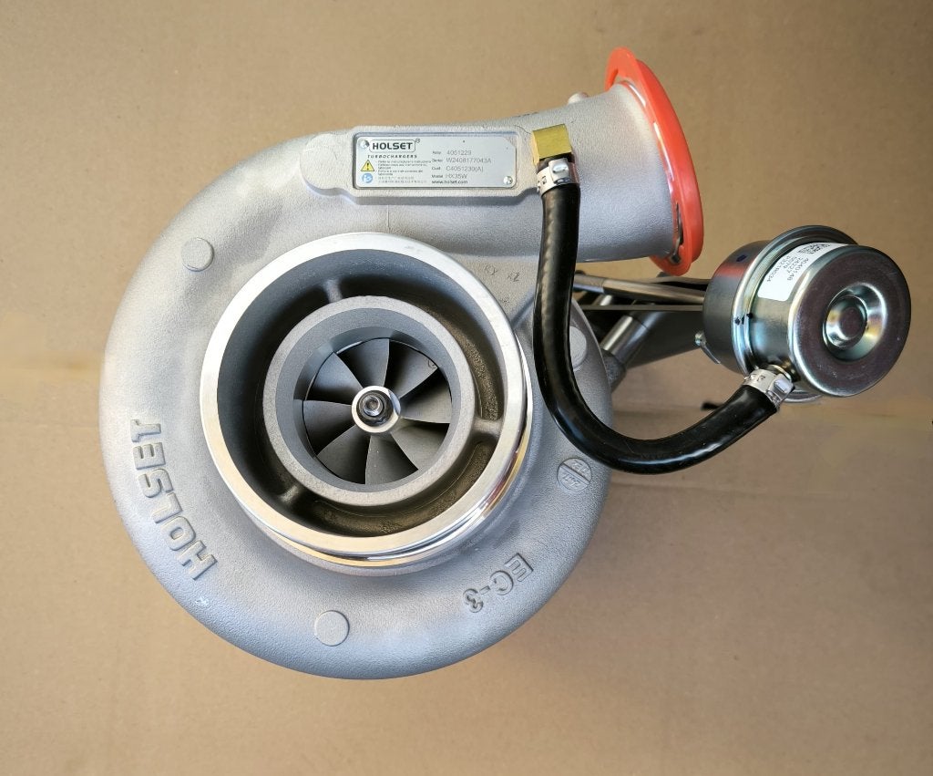 New Turbocharger Holset HX35W T3 10cm twin scroll V-band USA, Ophalen of Verzenden