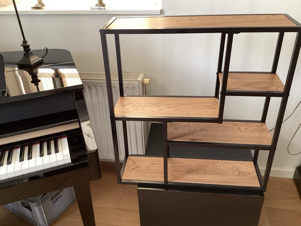 Decoratief wandkastje afm. 70 hoog, 65 breed en 20 diep, Huis en Inrichting, Kasten | Boekenkasten, Met plank(en), Minder dan 50 cm