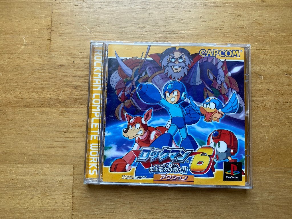 Rockman 6 ps1 japan, 1 speler, Racen en Vliegen, Ophalen of Verzenden, Zo goed als nieuw