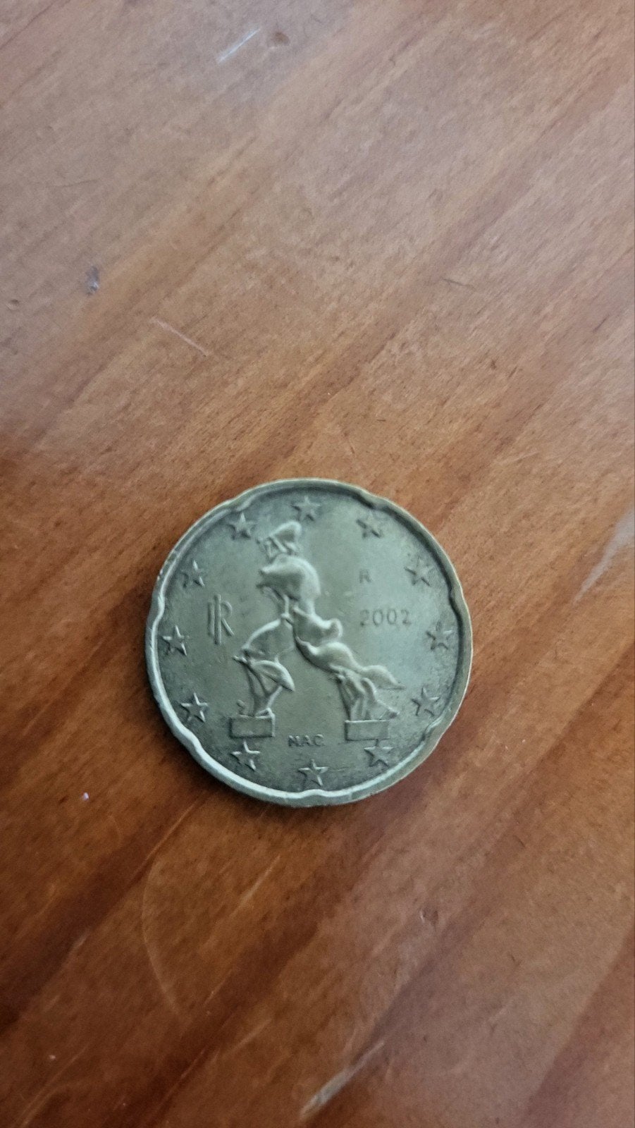 20 eurocent italie 2002, Postzegels en Munten, Munten | Europa | Euromunten, Ophalen of Verzenden, Italië, 20 cent