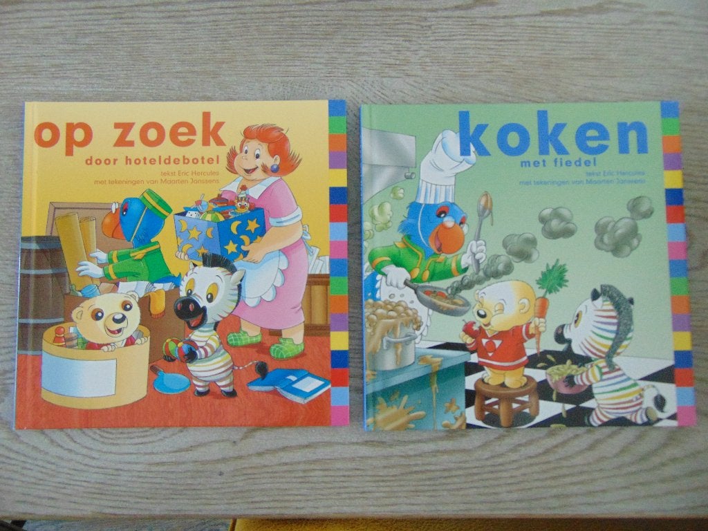 Op zoek door hoteldebotel + Koken met Fiedel, Ophalen of Verzenden, Nieuw, Sanoma, Fictie algemeen