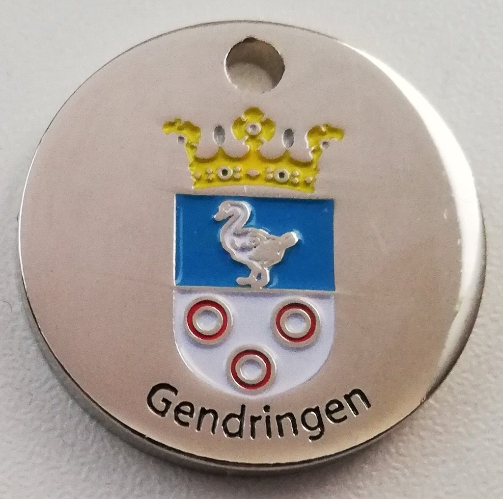 Winkelwagenmuntje Gemeente Gendringen, Ophalen of Verzenden