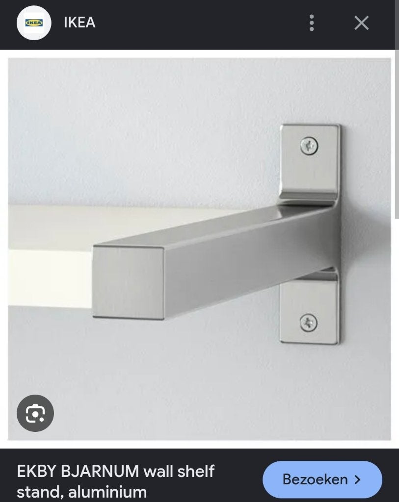 Plank ikea ekby bjarnum + tony, Ophalen, Zo goed als nieuw