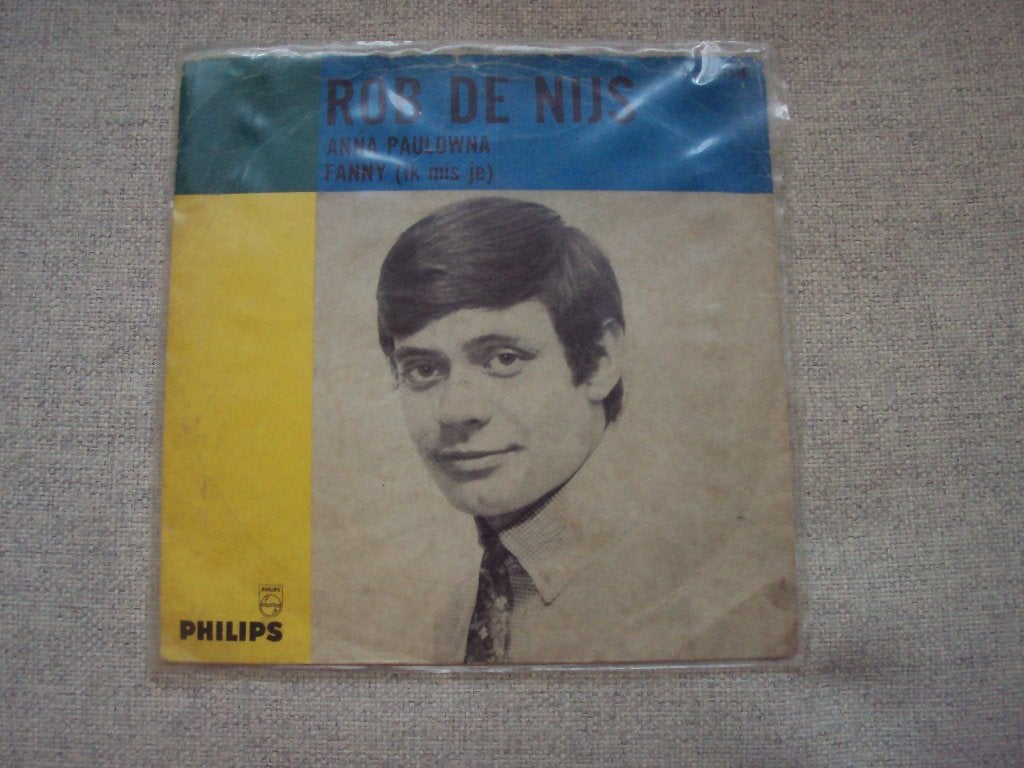 Rob de Nijs - Anna Paulowna/Fanny (ik mis je) (1966), Cd's en Dvd's, Vinyl Singles, Gebruikt, 7 inch, Ophalen of Verzenden, Nederlandstalig