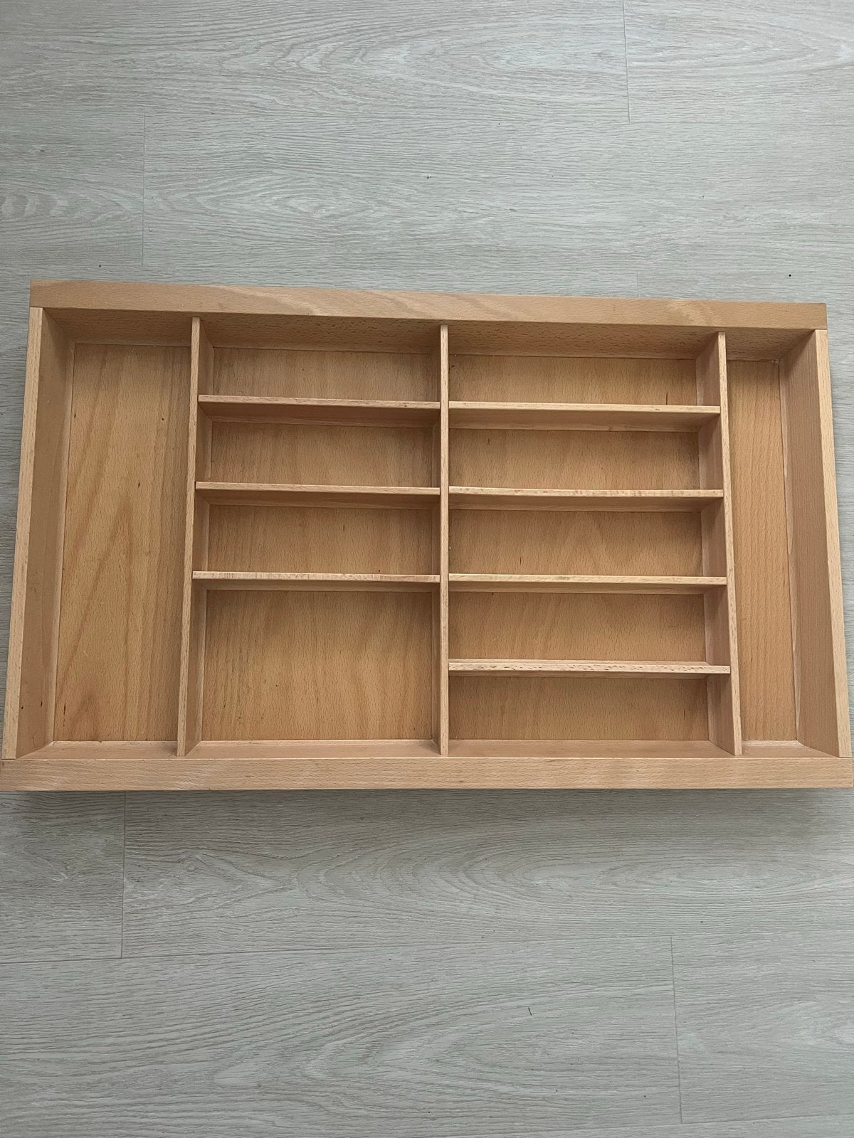 Originele Siematic houten bestekbak 49x80 cm, Ophalen, Gebruikt, Overige merken, Hout