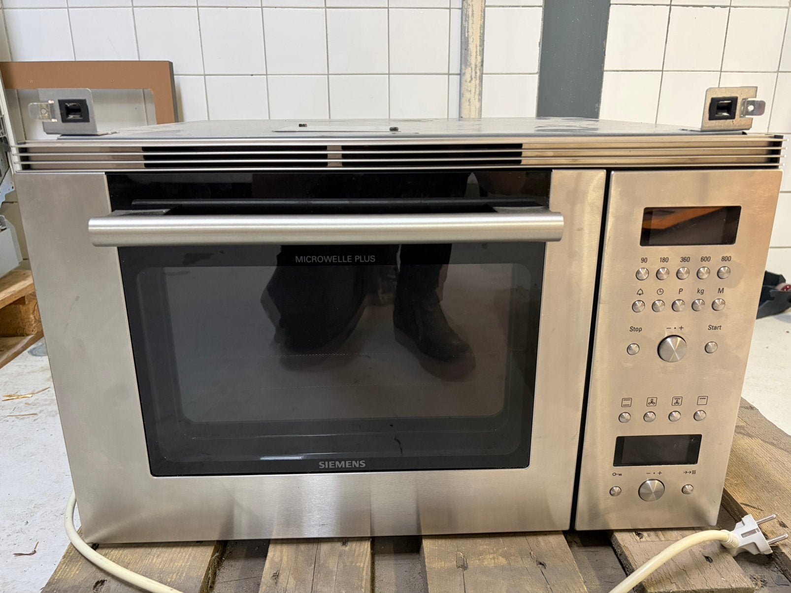 Siemens oven/magnetron combi, Witgoed en Apparatuur, Ophalen, Zo goed als nieuw, Oven, Inbouw