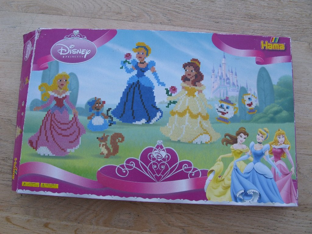 Hama strijkkralen grote set disney prinsessen, Ophalen of Verzenden, Zo goed als nieuw, Knutselen