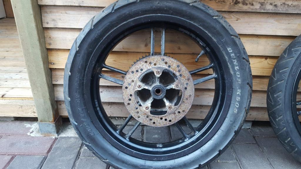 yamaha trz50 velgenset, Ophalen