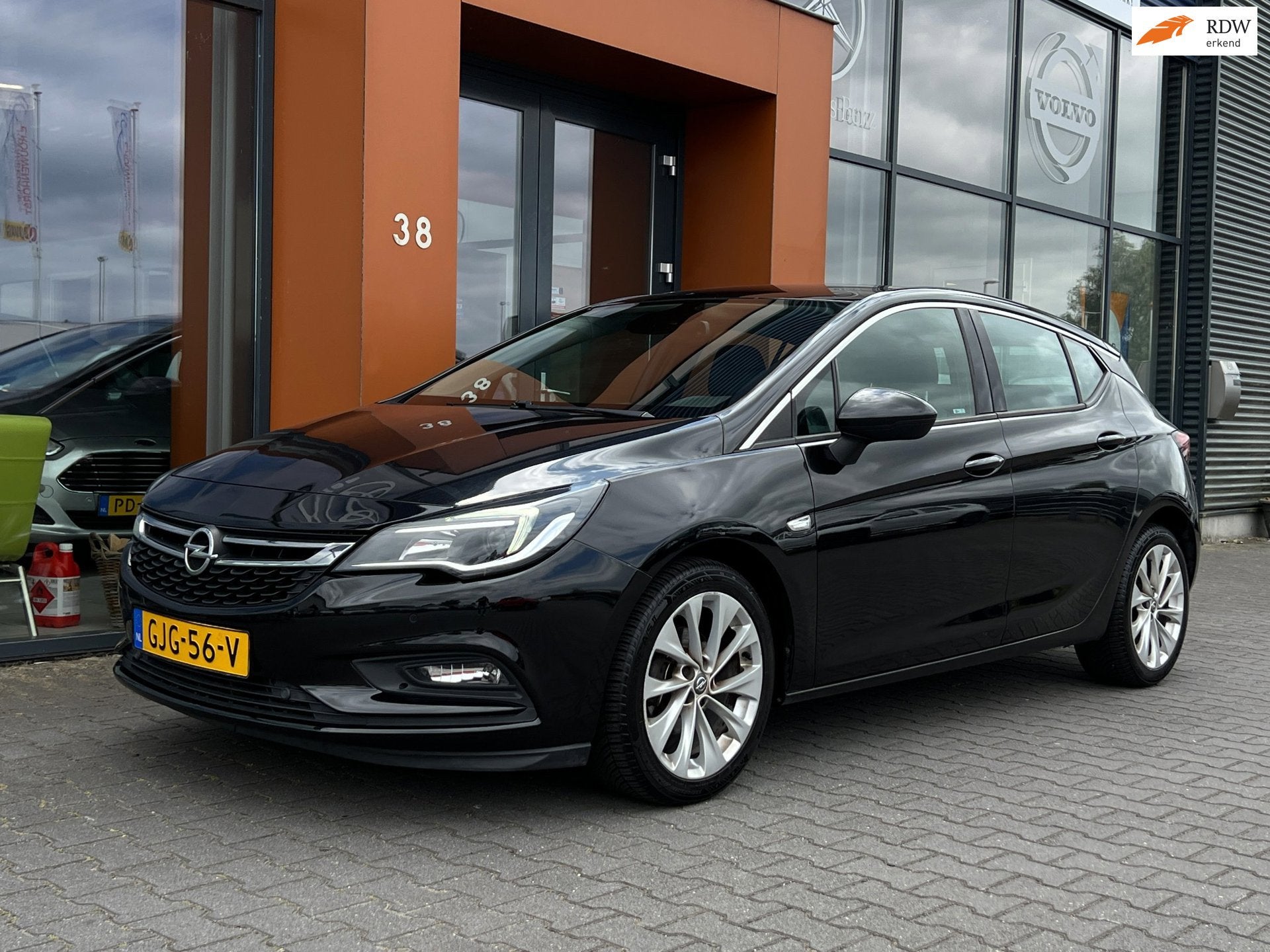 Opel Astra 1.4 Turbo|Carplay|PDC|Stoel+Stoelverw.|Navi|Clima, Voorwielaandrijving, Euro 6, 4 cilinders, Zwart