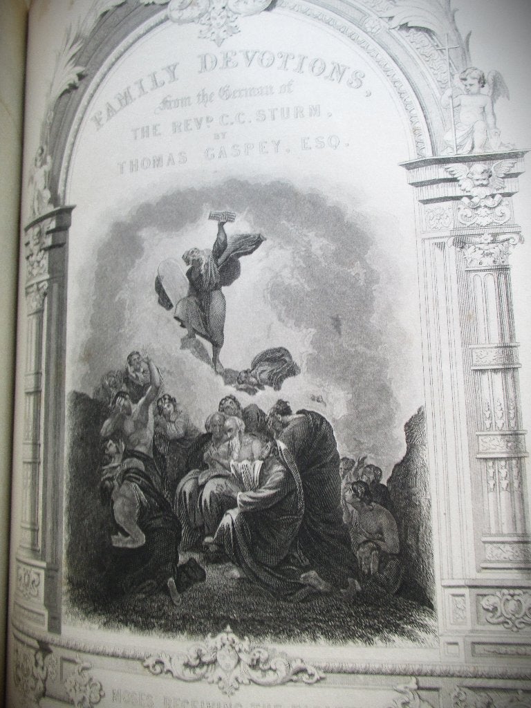 Gaspey's Family Devotions - Antiek Religieus Boek~, Ophalen of Verzenden, Gelezen, Gaspey, Non-fictie