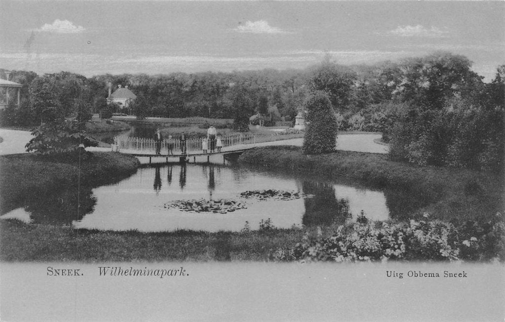 703-436-009 Sneek Wilhelminapark, Verzamelen, Ophalen of Verzenden, Voor 1920, Friesland