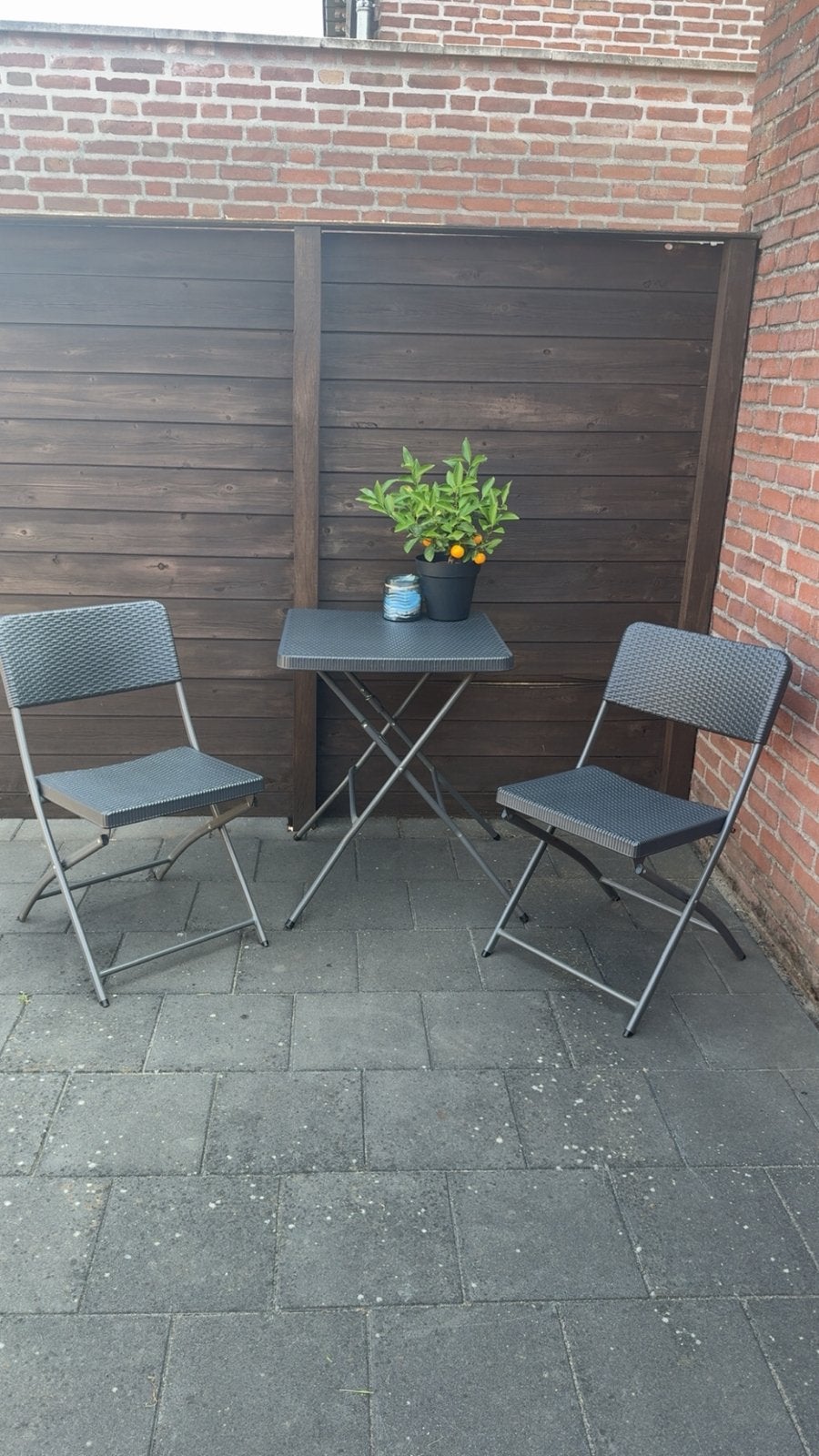 Bistroset, Ophalen, Gebruikt, 2 zitplaatsen