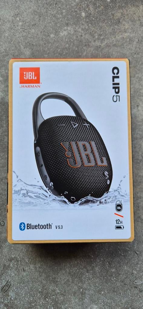 JBL Clip 5 Draagbare Bluetooth Speaker - Nieuw in Doos, Audio, Tv en Foto, Luidsprekers, JBL, Overige typen, Nieuw, Ophalen of Verzenden