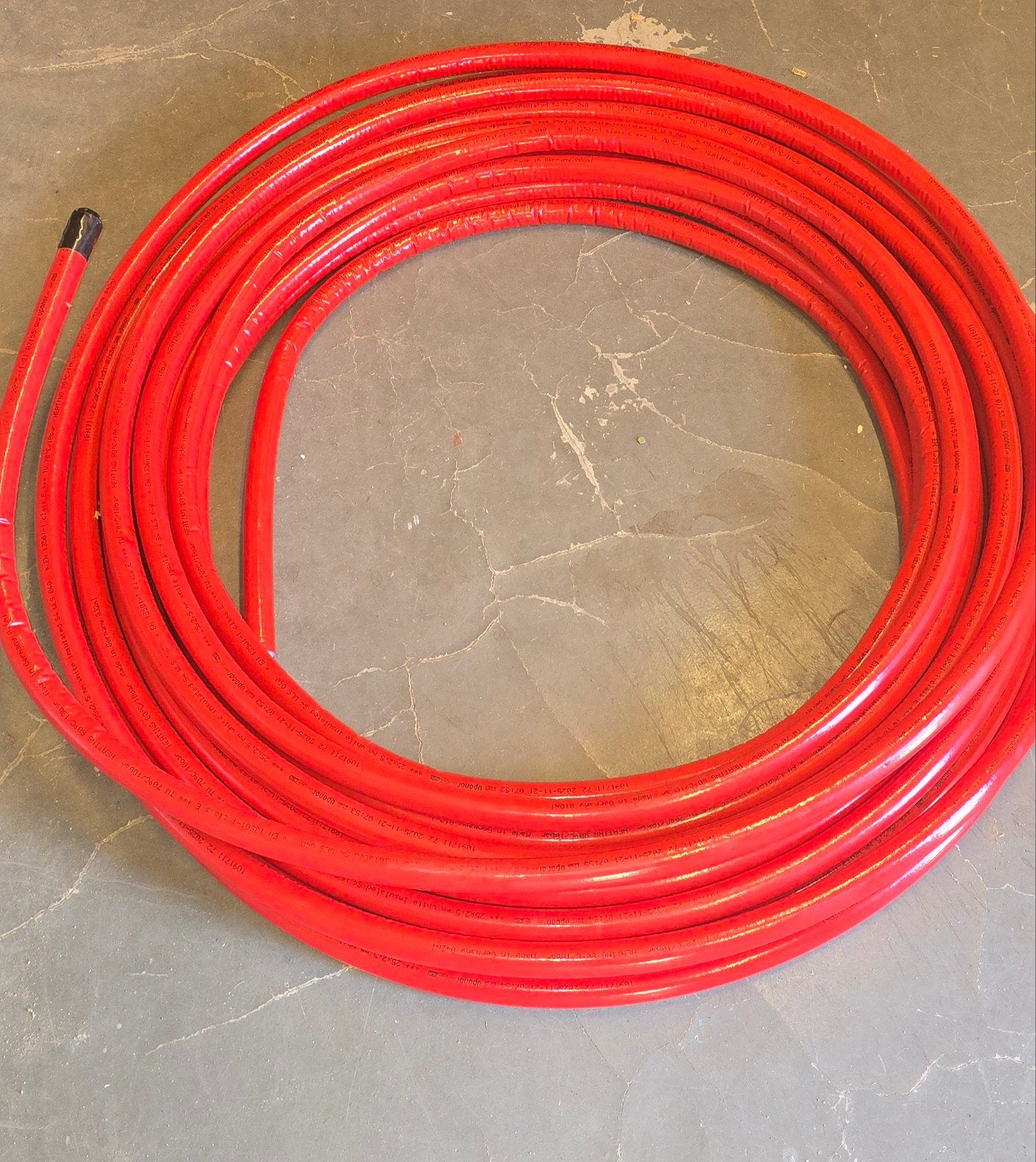 46 meter Uponor 25 geïsoleerde leiding, Ophalen, Nieuw, Overige merken, Kabel of Snoer