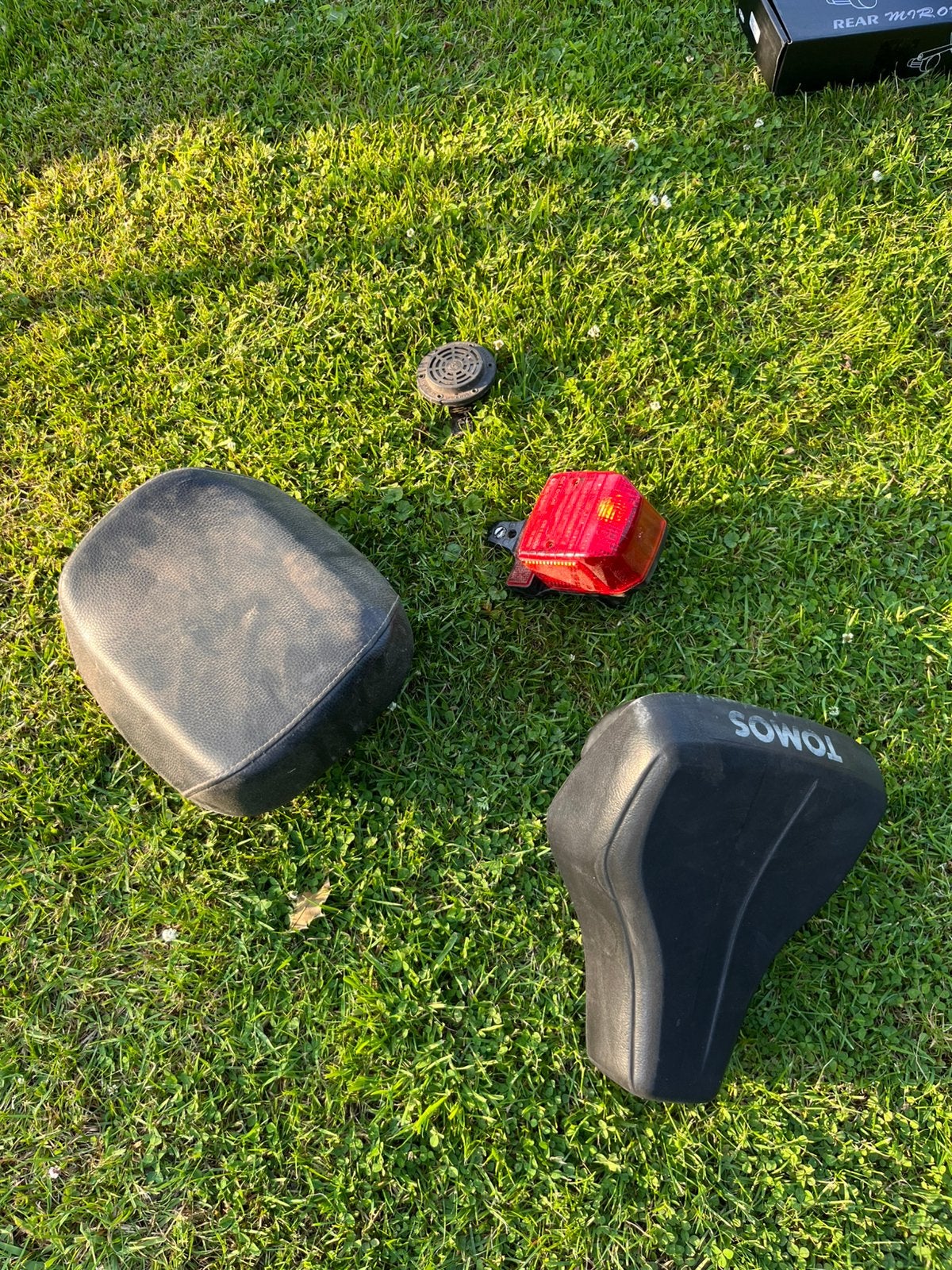 Tomos onderdelen + crossmotor spatbord, Ophalen of Verzenden, Zo goed als nieuw, Overige typen
