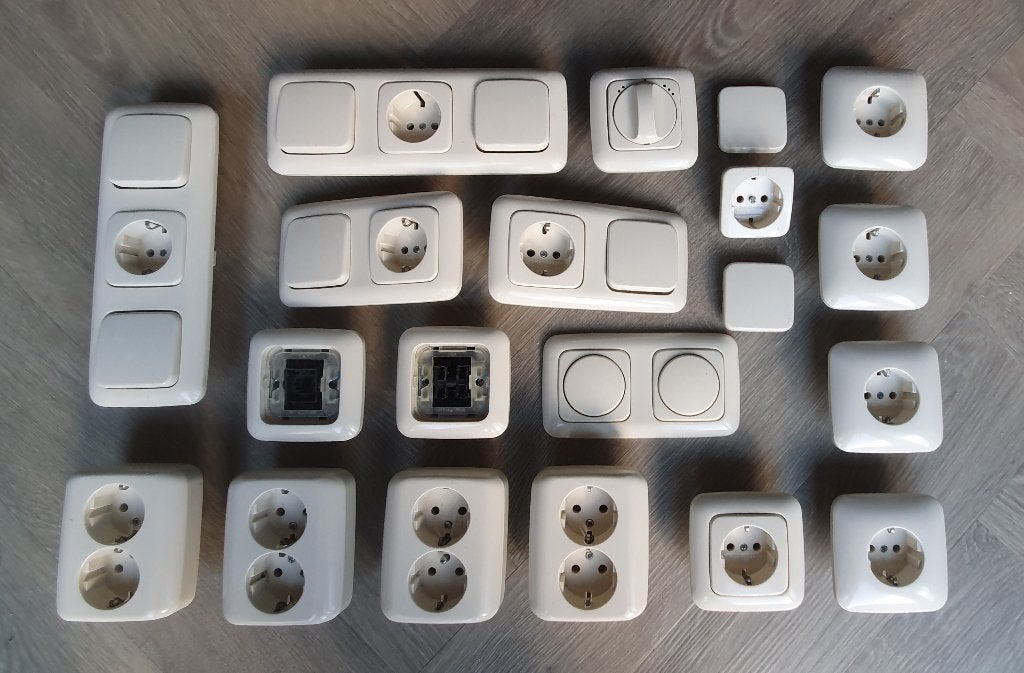 Diverse Busch-Jaeger schakelmateriaal, Verzenden, Gebruikt, Busch-Jaeger, Overige typen