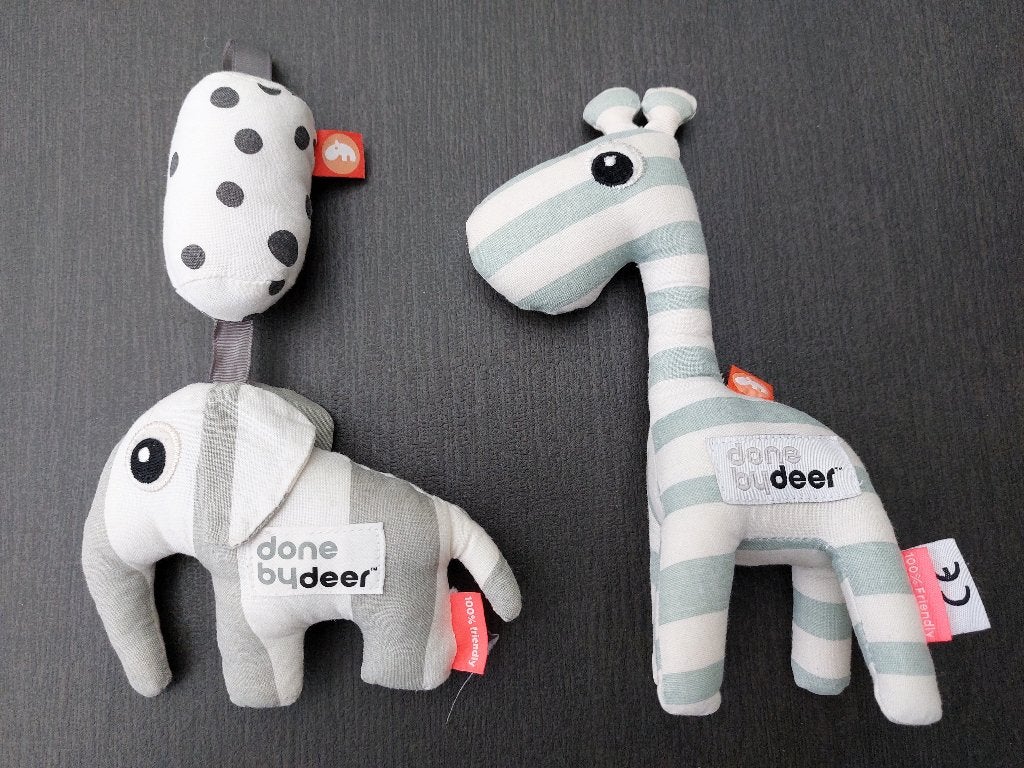 2 Done by Deer knuffels (231127), Ophalen of Verzenden, Zo goed als nieuw, Overige typen, Met label